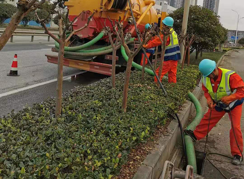祁东市政管道清淤